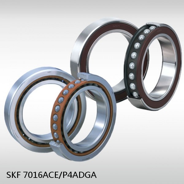 7016ACE/P4ADGA SKF Super Precision,Super Precision Bearings,Super Precision Angular Contact,7000 Series,25 Degree Contact Angle