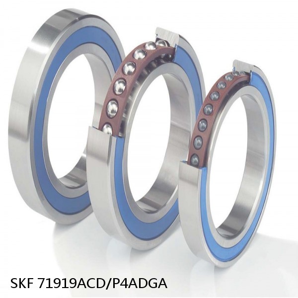 71919ACD/P4ADGA SKF Super Precision,Super Precision Bearings,Super Precision Angular Contact,71900 Series,25 Degree Contact Angle