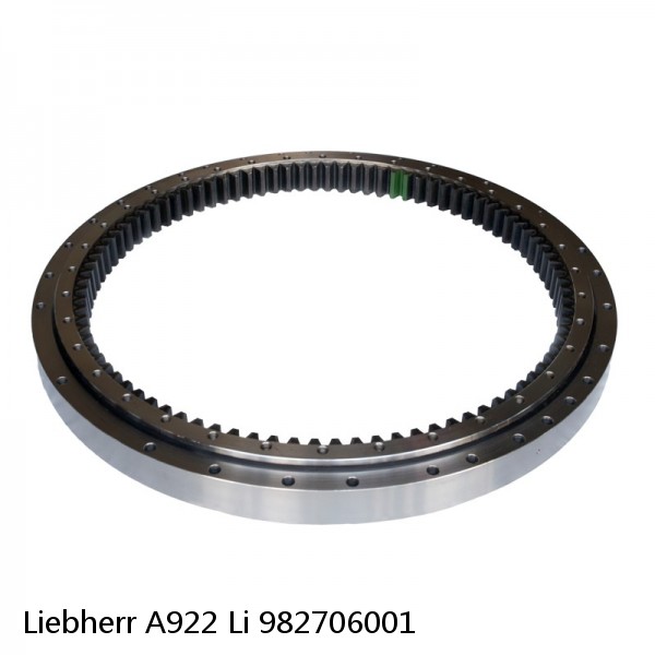 982706001 Liebherr A922 Li Slewing Ring